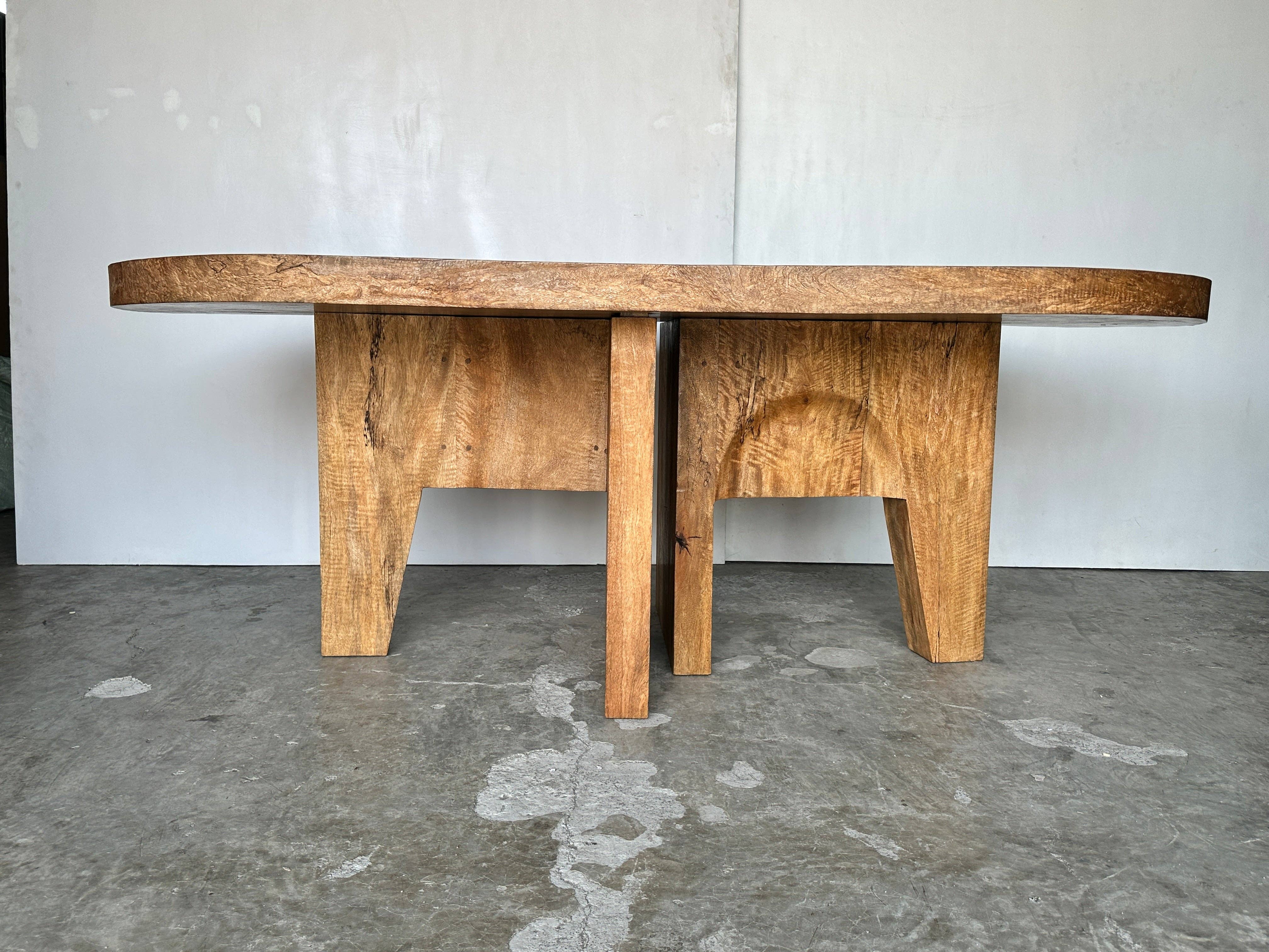 Office Objets - Wholesale Coffee Table - Massive mango wood table 2m10x1m61