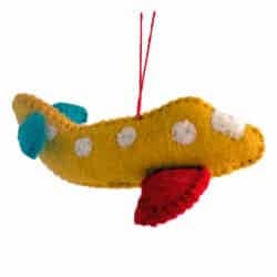 Ornamento per aeroplano per la vendita all'ingrosso da parte di Santa and friends