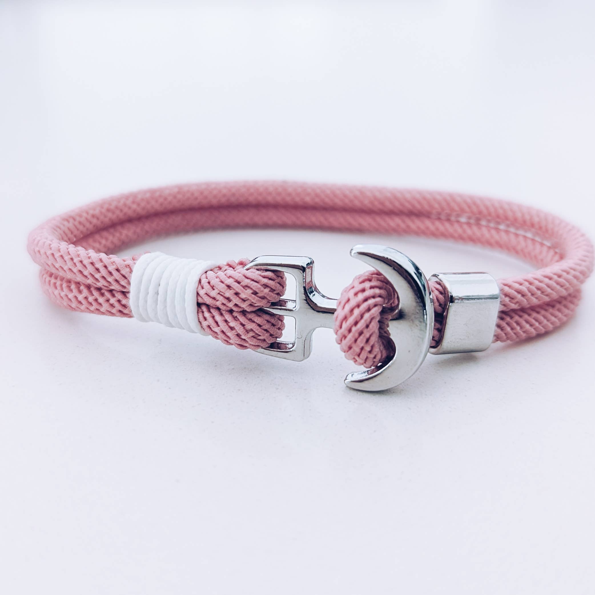 GreenWave - Vente Bracelet tissé/tressé - Bracelet en corde nautique avec fermeture ancre12