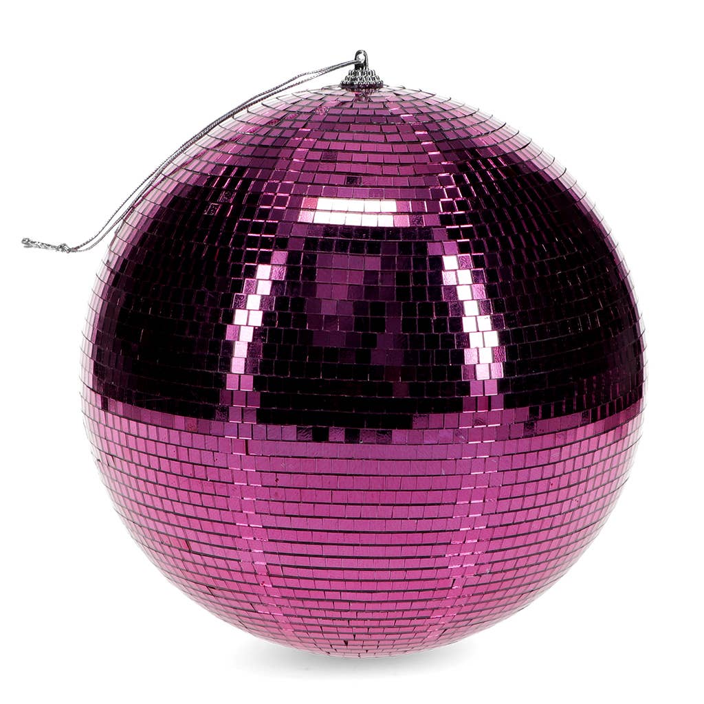 Rex B2B - UK – wholesale Decal – Party decorations – Hanging disco ball (20cm) - Pink1