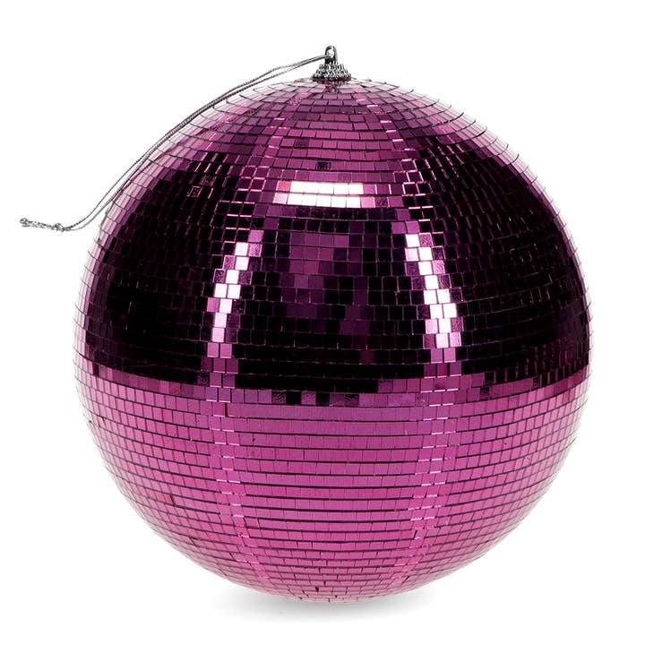 Rex B2B - UK – wholesale Decal – Party decorations – Hanging disco ball (20cm) - Pink1