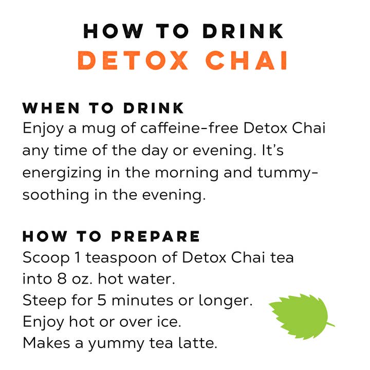 Loose Leaf Tea Market - Wholesale Health/detox tea - Detox Chai Tea4