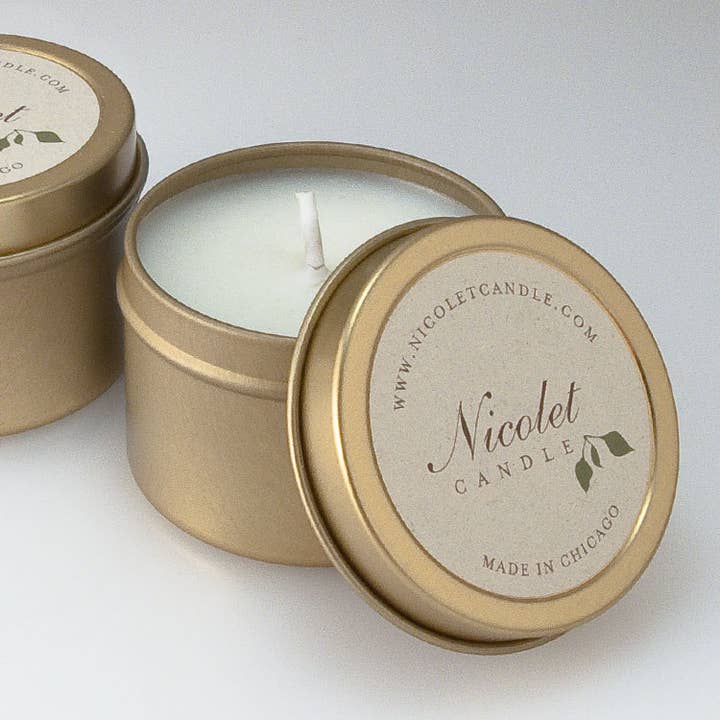 Guld tenn ljus (2oz) för wholesale av Nicolet Candle