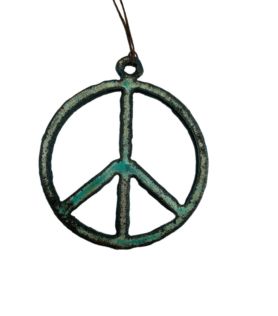 Iron Jewel - Wholesale Ornament - Peace Sign ornament hippie retro pendant jewelry recycled US1