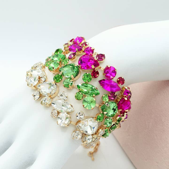 Daemon srls - Wholesale Charm/Dangle Bracelet - OPHELIA ~ Bracciale con pietre sfaccettate LUCE COLLECTION8