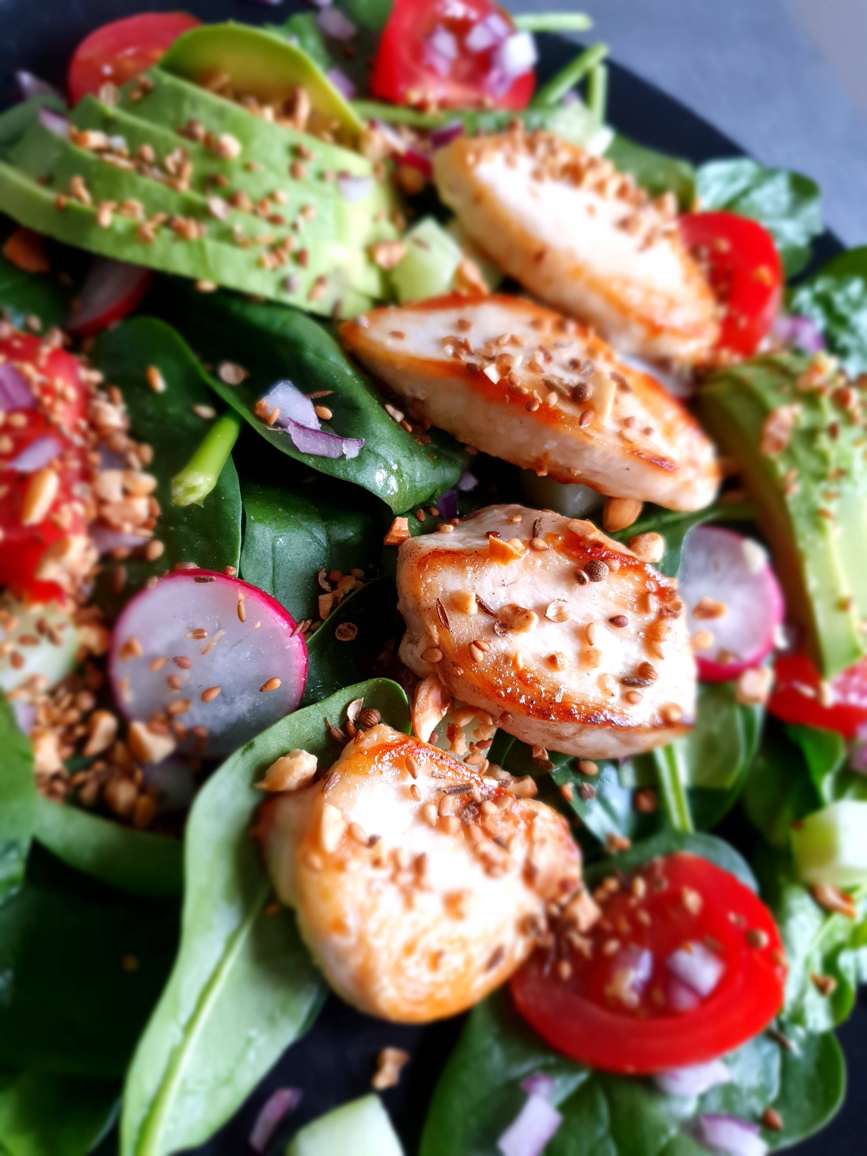 La Savoureuse Compagnie – wholesale Dried spice mix – Dukkah' li- Jar - certified by Certipaq FR-BIO-093