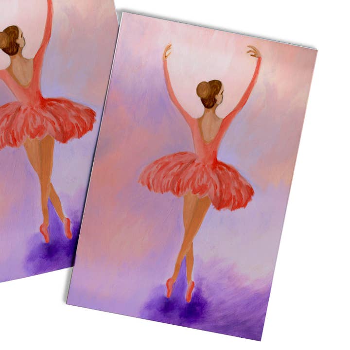 Ballerina Greeting Cards for wholesale by Shea Design