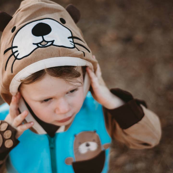 Doodle Pants – wholesale Hoodie – Child – Otter Toddler and Kids 3D Hoodie