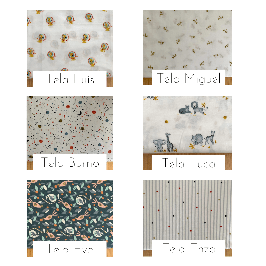 Nalí Kids - Wholesale Bunting/Garland - Name garland (Various fabrics) Price per letter13