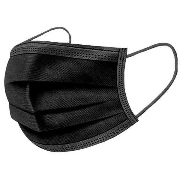 Cap Zone - Venta al por mayor Mascarilla facial protectora - Mascarilla negra desechable3