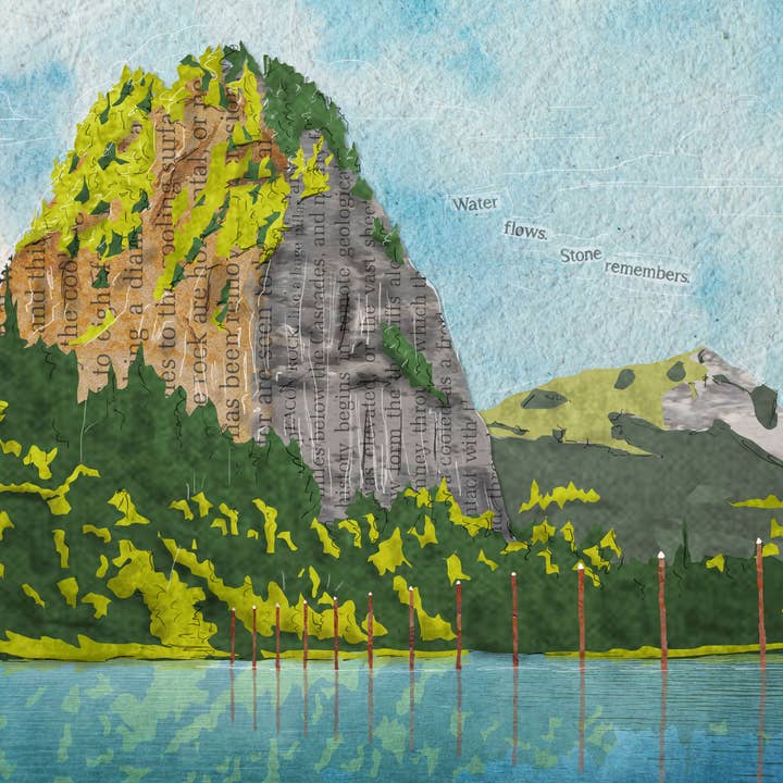 Found & Rewound - Wholesale Art Print - Beacon Rock - print1