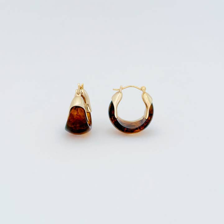 Enzo Dome Hoop Earrings for wholesale by LE Sensor