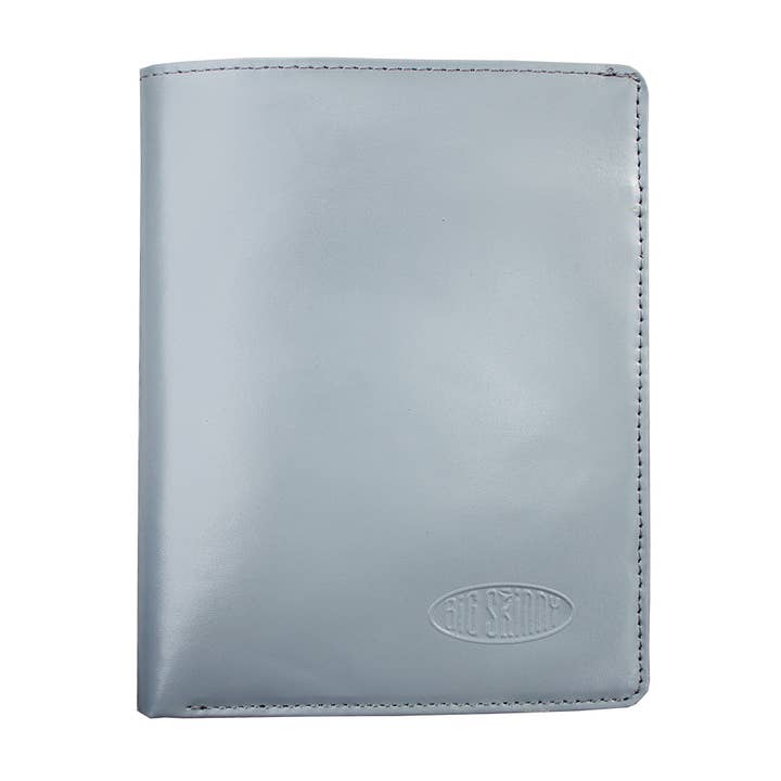 Leather Traveler Bifold Wallet - Graphite for wholesale by Big Skinny Wallets