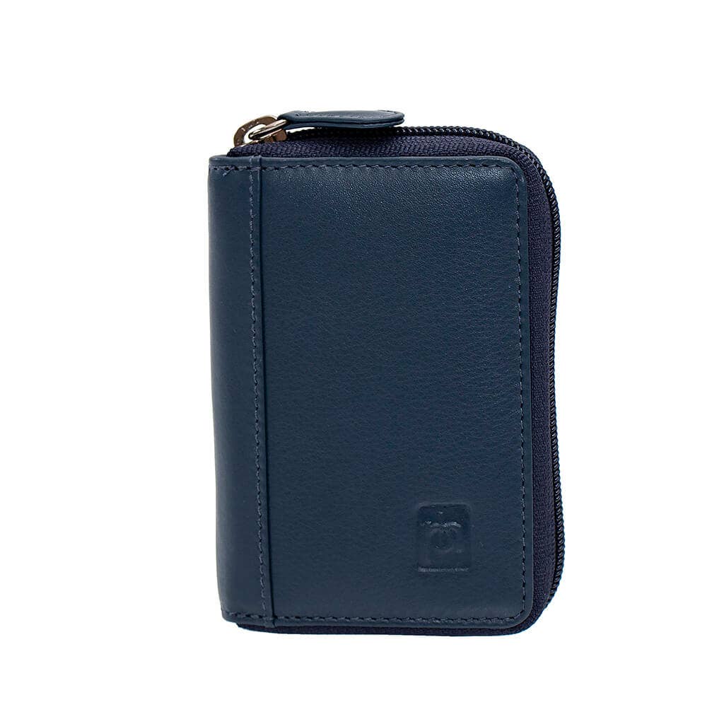 PRIMEHIDE - Wholesale Card Holder - Unisex - Concertina Leather RFID Credit Card Holder - 78064