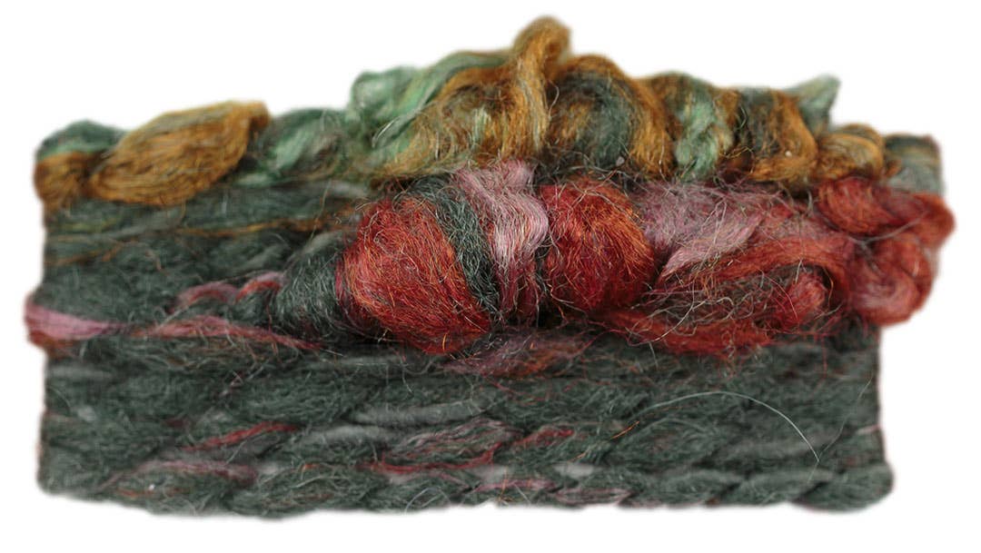 Borgo de' Pazzi - Firenze – Engroshandel Newsboy/schoolboy hat - Dame – Bibi fantasigarn med flammeeffekt og multifarvede knuder9