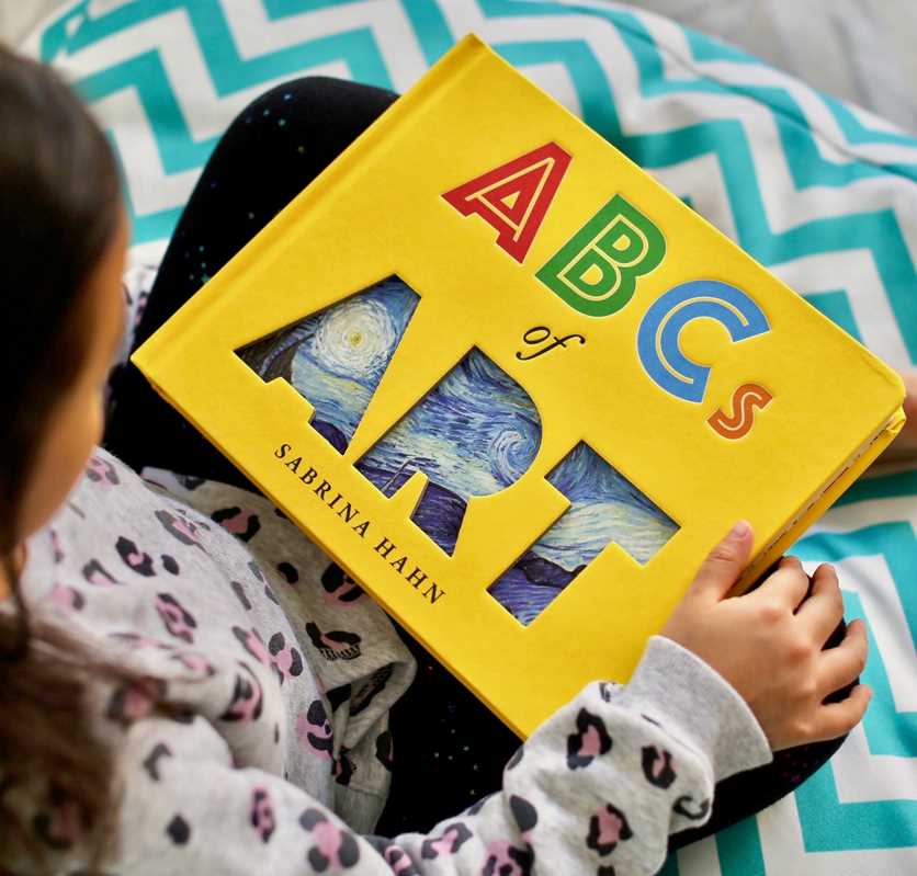 Simon & Schuster - Wholesale Preschool Book (3-5) - ABCs of Art by Sabrina Hahn2