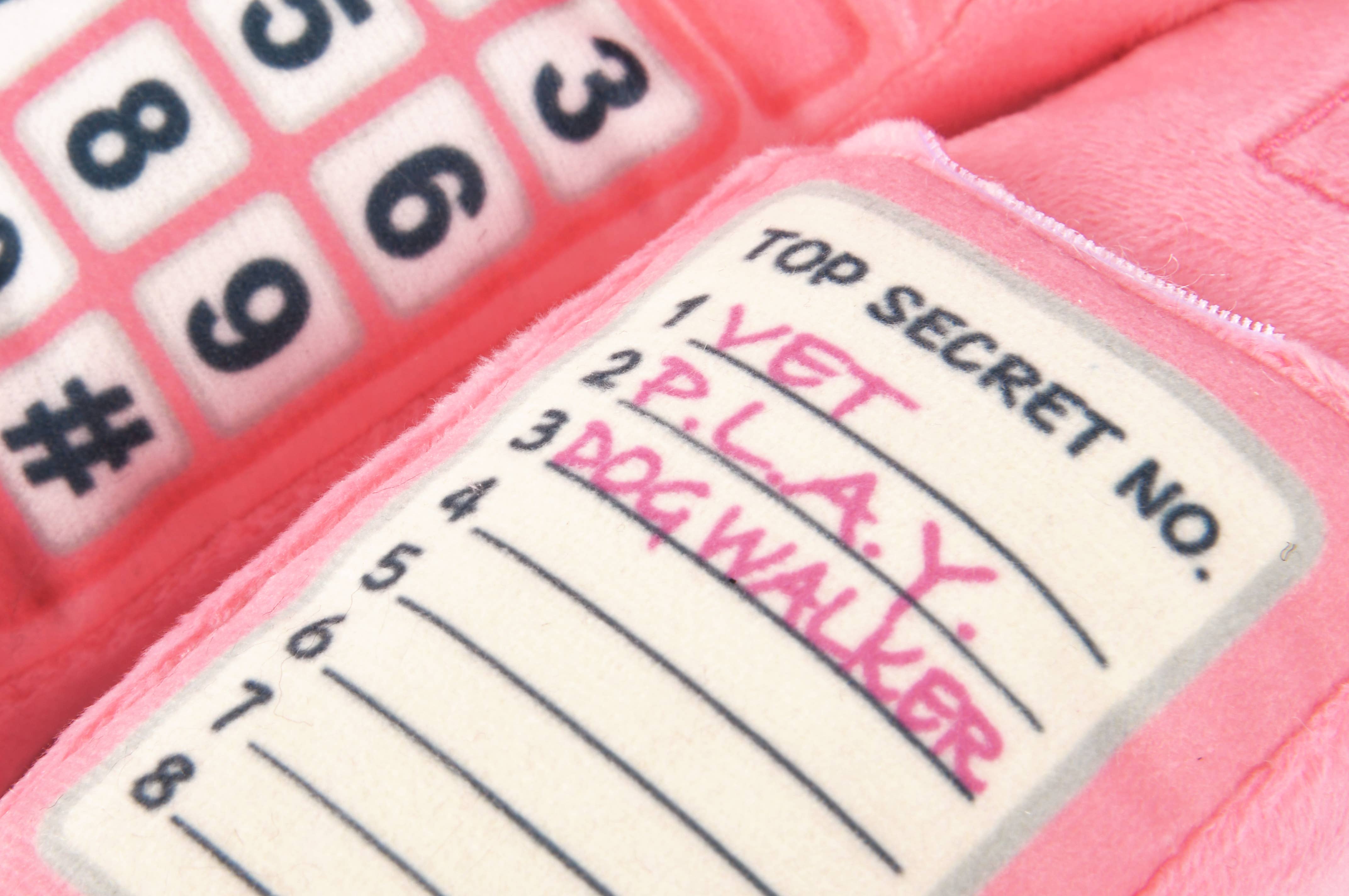 P.L.A.Y. Pet Lifestyle and You - Wholesale Pet Plush Toy - Dog - 80s Classic - Paw Talk Corded Telephone2