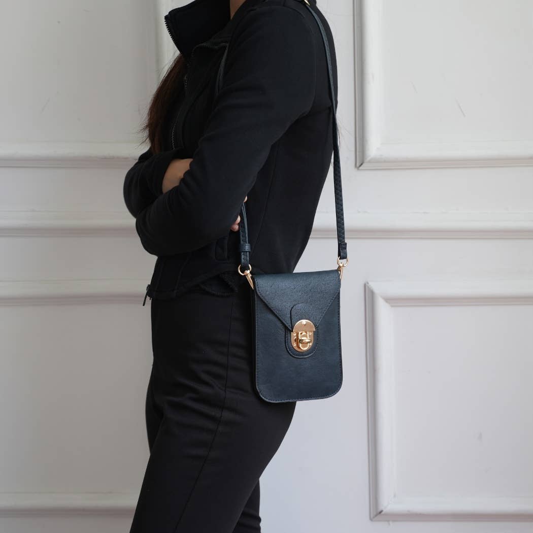 MKF Collection - Wholesale Crossbody Bag - Women's - MKF Kianna Phone Crossbody Handbag Vegan Leather Women15