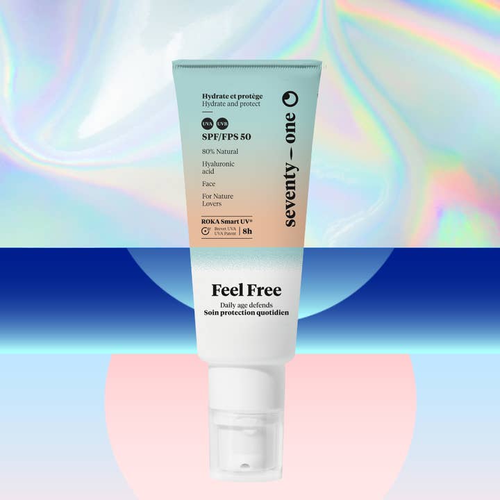 "Feel Free" SPF50 face cream - 40ml for wholesale by SEVENTYONE PERCENT
