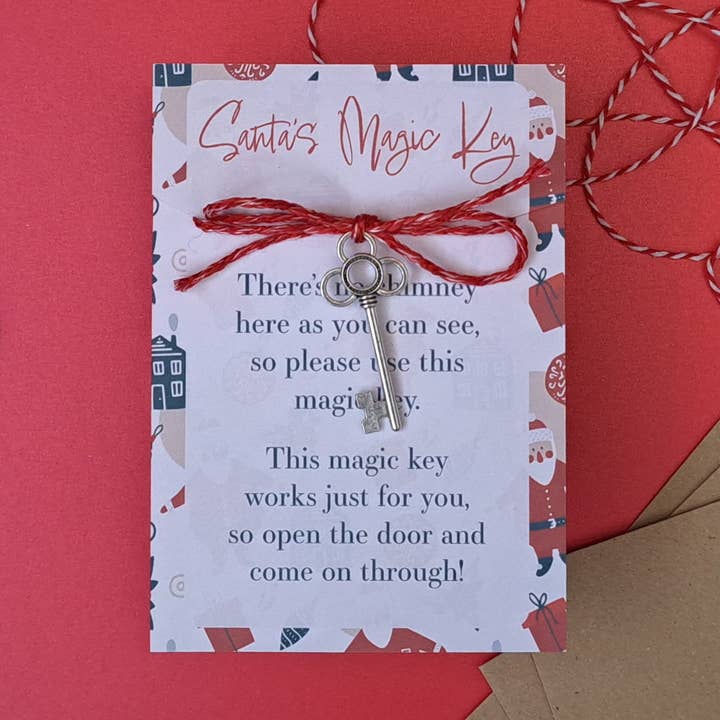 Santas magiska nyckel för wholesale av Wonky Cards