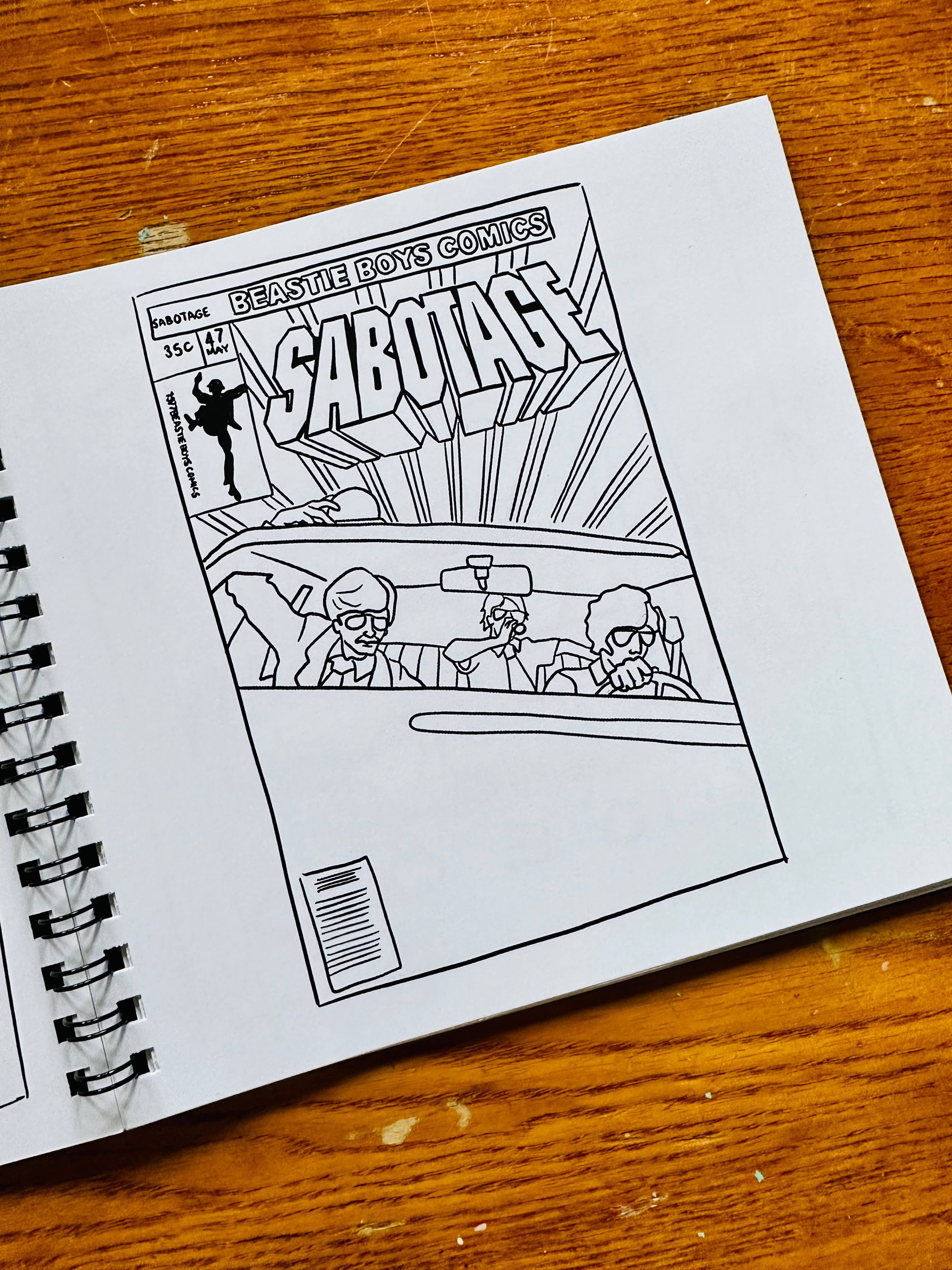 UNDERDOG NATION - Wholesale Coloring & Activity Book - Adult - Beastie Boys Pint Size Coloring Book5