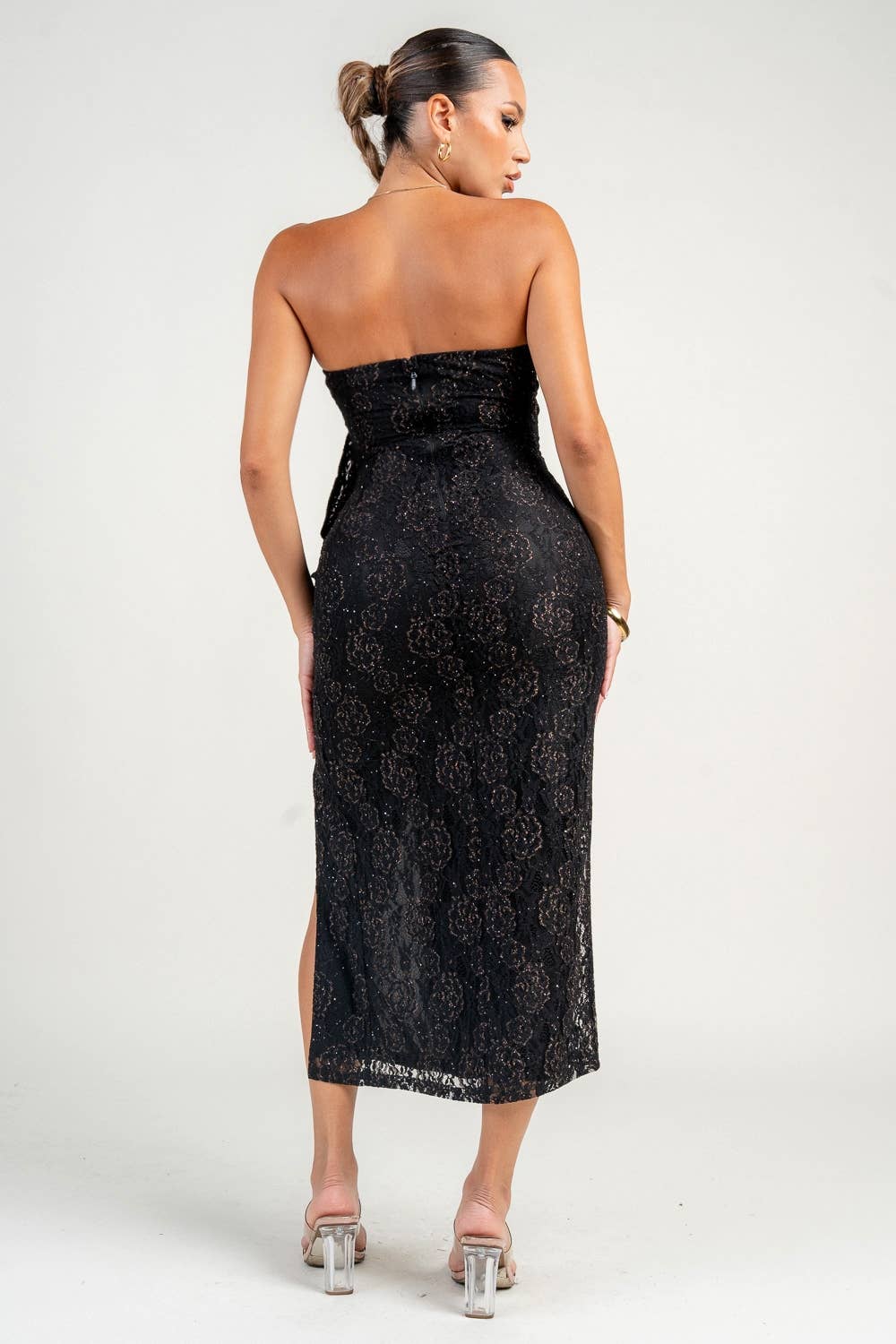 PRIVY - Wholesale Dress - Women's - HD30459EST / STRAPLESS MIDI DRESS2