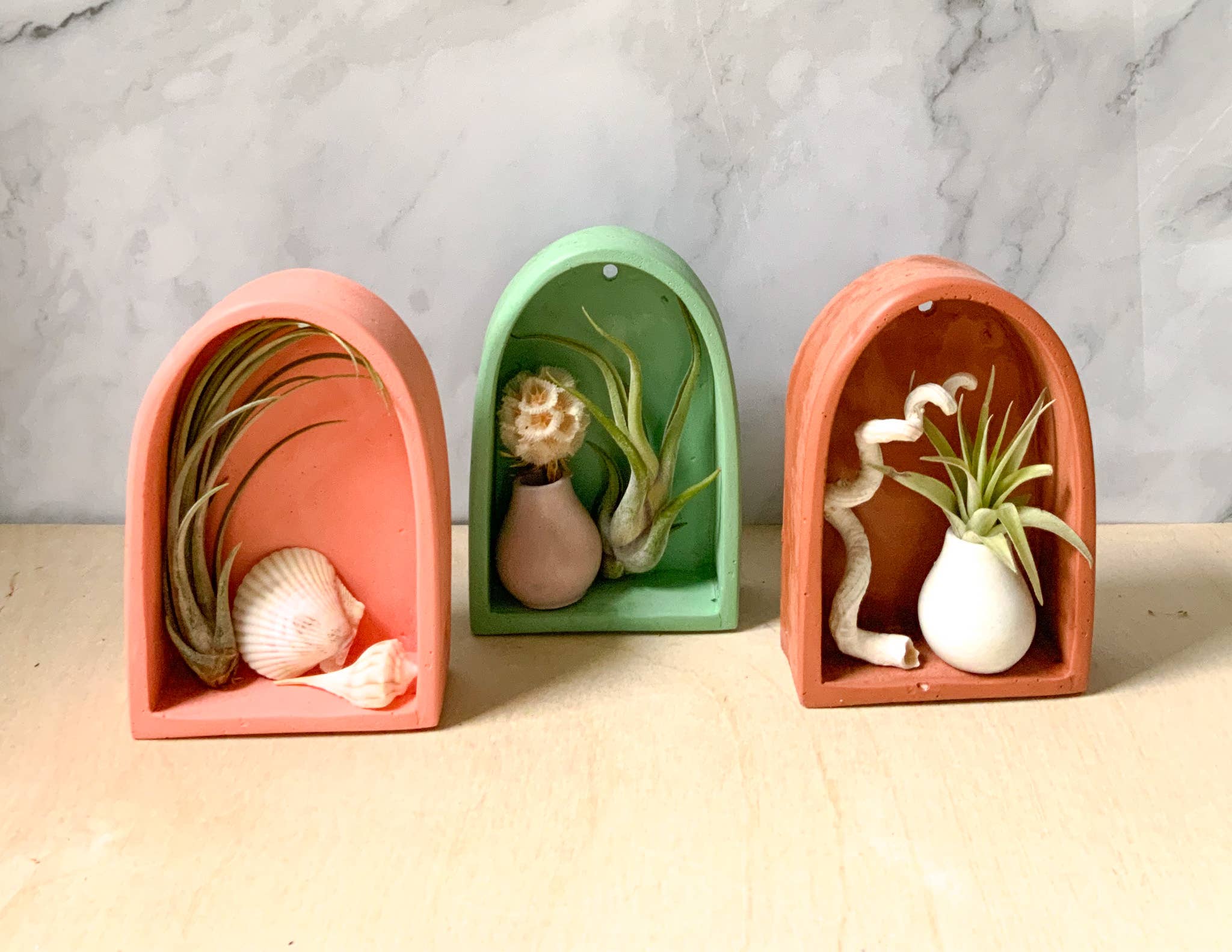 Left Corner Goods - Wholesale Wall Mounted Shelf - Curio Arch Shelf for Trinkets, Wall Altar Shrine9