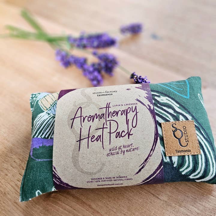 The Spotted Quoll Studio - Wholesale Heating Pad - Aromatherapy Heat/cold pack - Lupin & Lavender