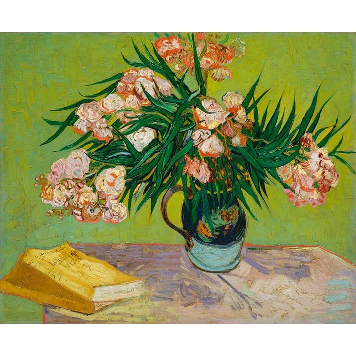 Rock Paper Scissors Wall Art - Wholesale Art Print - Oleanders (1888) by Vincent van Gogh