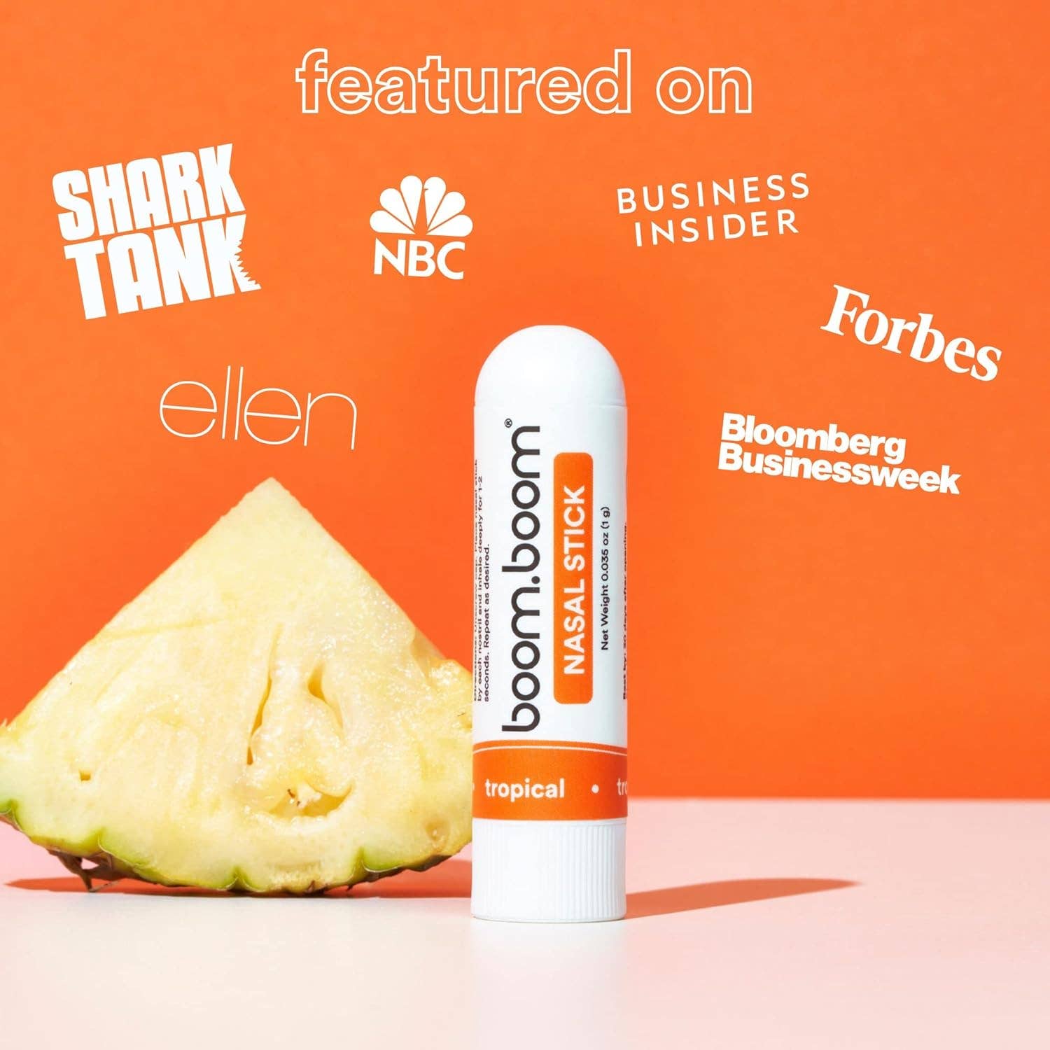 BoomBoom – wholesale Aromatherapy inhaler – Tropical 3-pack3