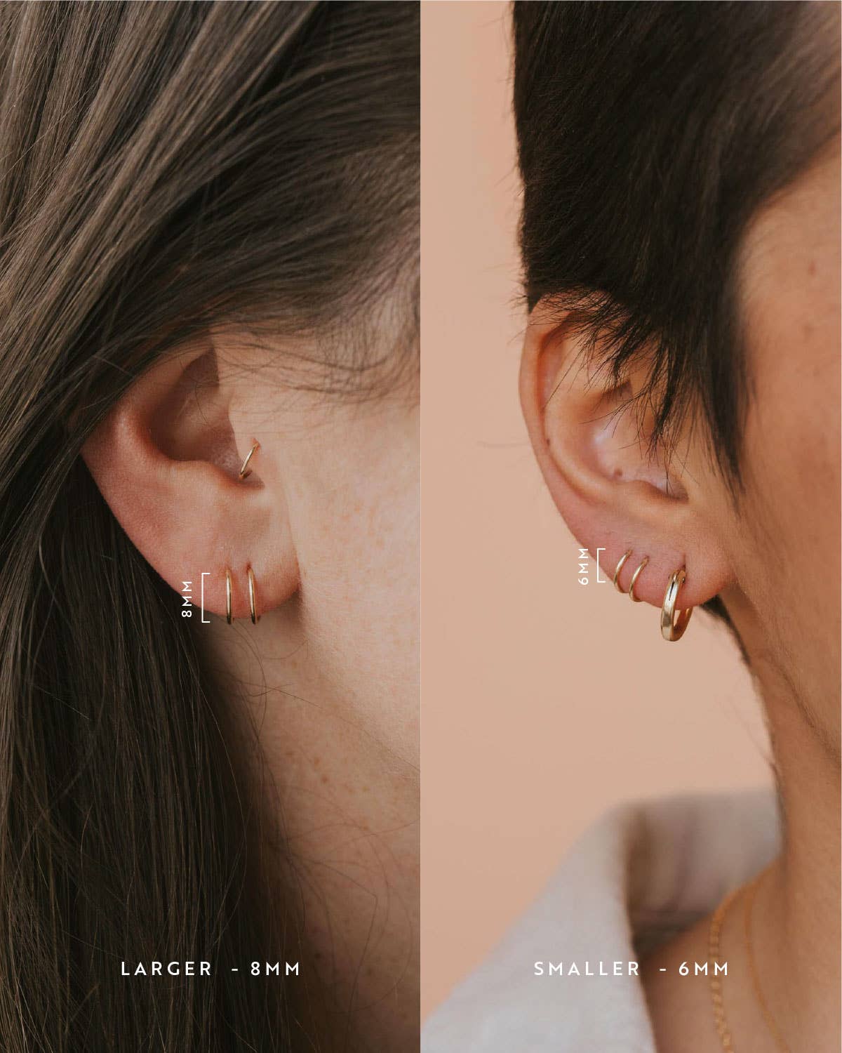 Hello Adorn - Venta al por mayor Pendientes ear cuff - Pendientes Tiny Twist | Relleno de oro de 14 kt y plata esterlina12