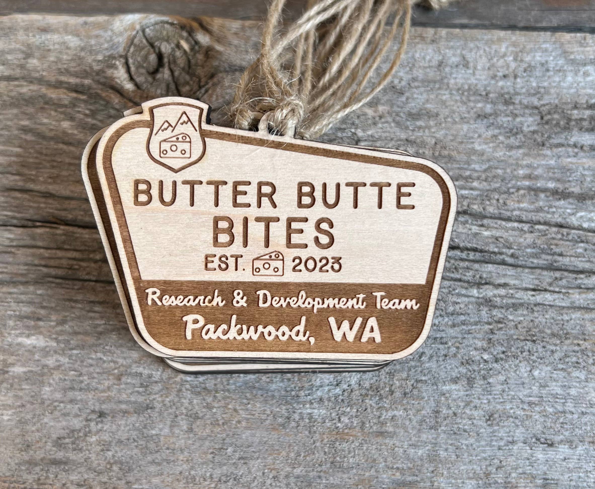 Wild Larch Creative - Wholesale Ornament - National Parks Ornament | CUSTOM Wood Souvenir | Personalize8