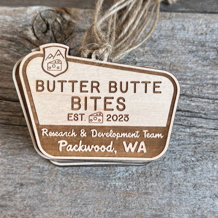 Wild Larch Creative - Wholesale Ornament - National Parks Ornament | CUSTOM Wood Souvenir | Personalize8