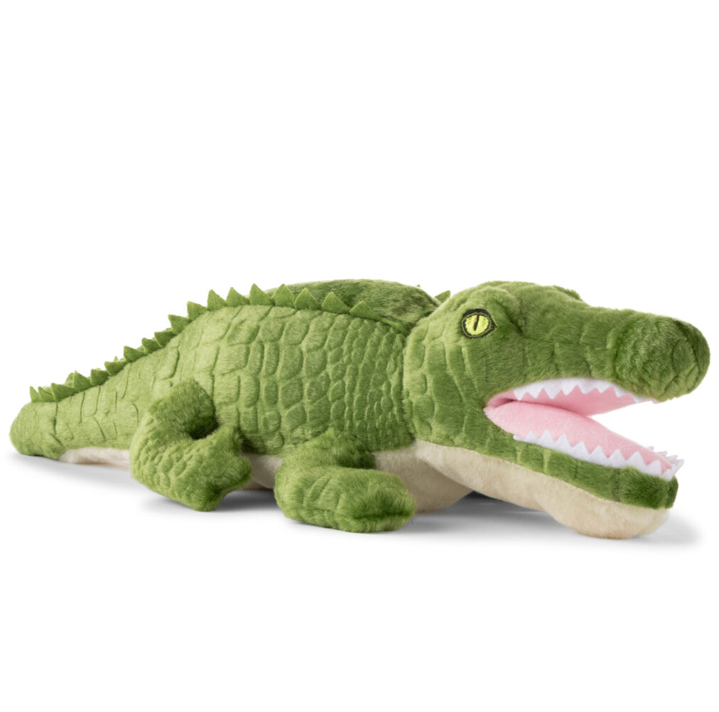The Petting Zoo - Wholesale Stuffed/Plush Toy - Kids & Baby - Earth Keeperz Alligator small 10" Recycled Plush4