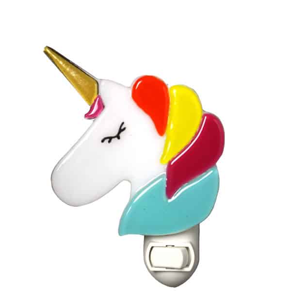 Unicorn Night Light for wholesale by the glass station