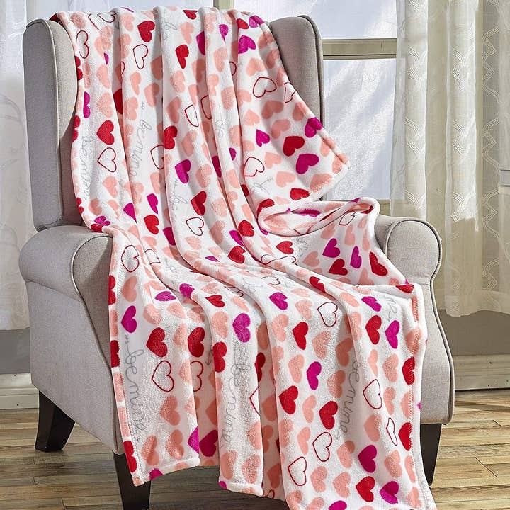 Infinite Basics - Wholesale Throw Blanket - Christmas Blanket Cozy Festive Holiday Throw Blanket 50" x 60"49