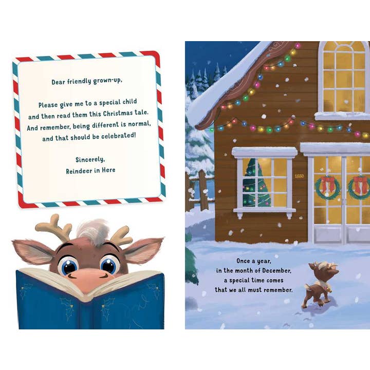 Simon & Schuster - Wholesale Book - Kids - Reindeer in Here (Book & Plush) by Adam Reed