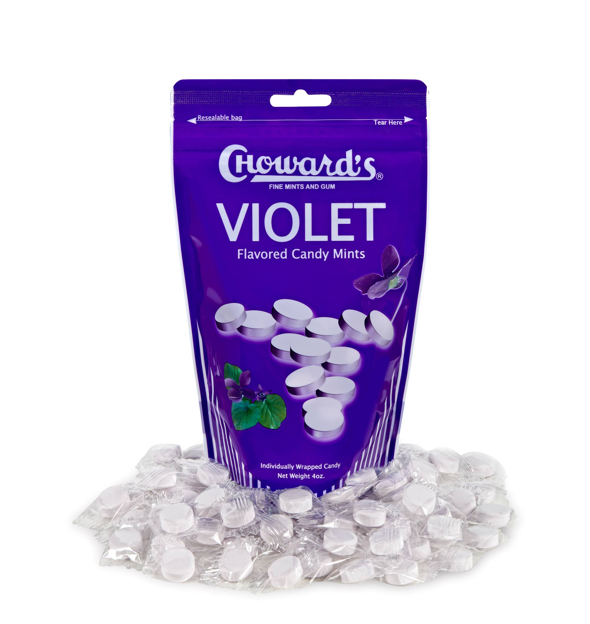 C. Howard Company, Inc. - Wholesale Mints - Violet Pouch Bag 60ct. on average2