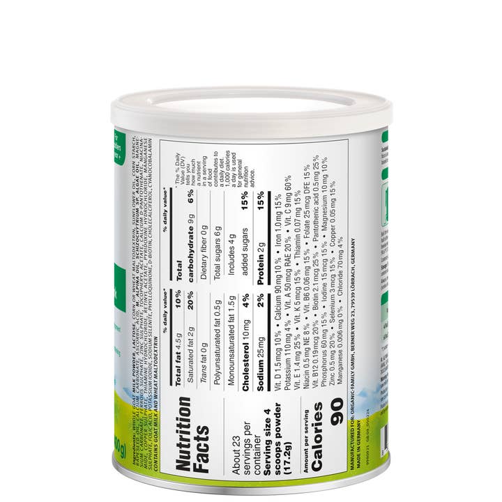 Holle USA - Wholesale Baby Food - Holle Goat Milk Toddler Drink: Stage 3 | 14oz (6 tins)1