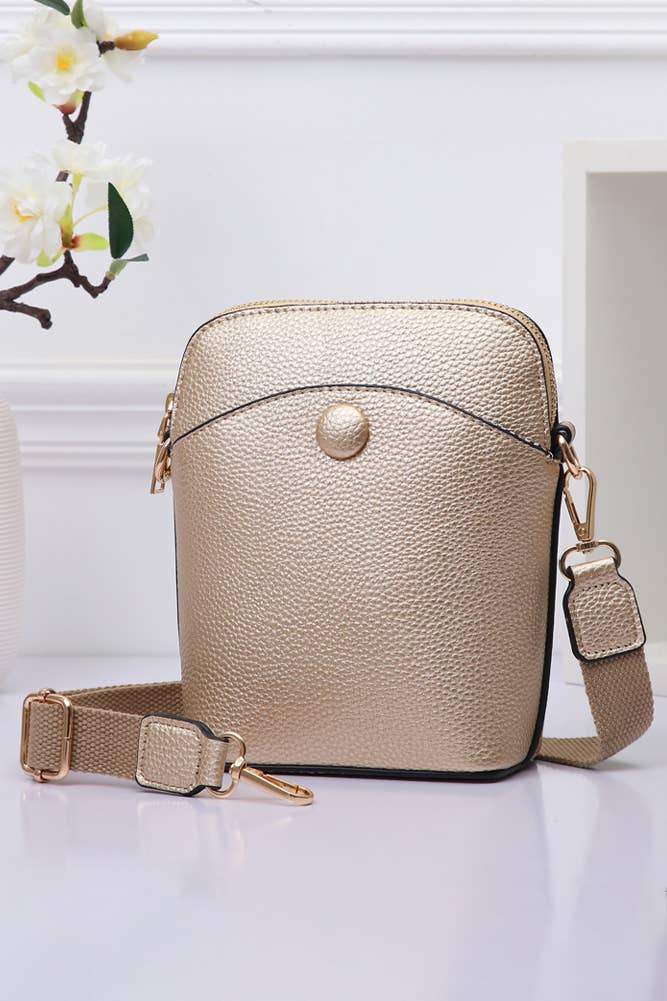 Hana – Engroshandel Crossbodytaske - Dame – Solid PU Mini Crossbody taske7