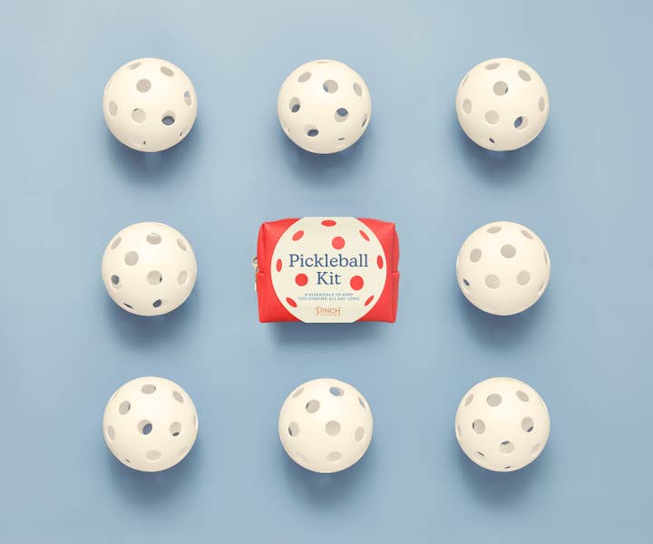 Pinch Provisions - Wholesale Sporting Accessories - Pickleball Kit |Â Vegan Leather | Pastel Puffer Shemergency Kit | Pastel Puffer Minimergency Kit | Mother's Day Gifts