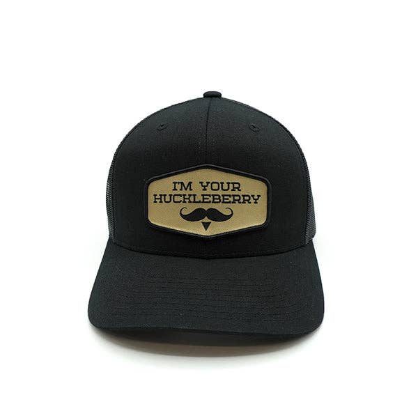 Shield Republic - Wholesale Trucker Hat - Men's - I’m your Huckleberry Woven Patch Hat3