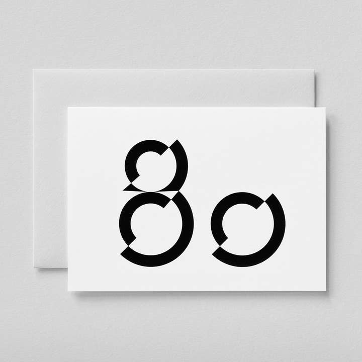 80 - Preto sobre branco por atacado de Jot Paper Co.