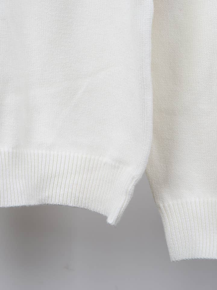 Hope & Sunshine - Wholesale Knit Sweater - Women's - Valentine's Heart Pullover Sweater10