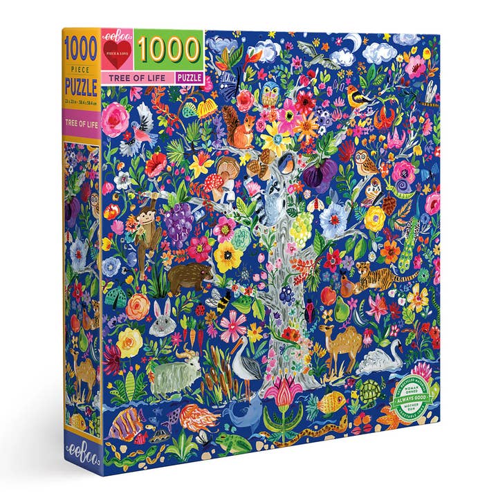 eeboo | The Little Tree 1000 Pc Sq Puzzle for wholesale by Hobby-lines