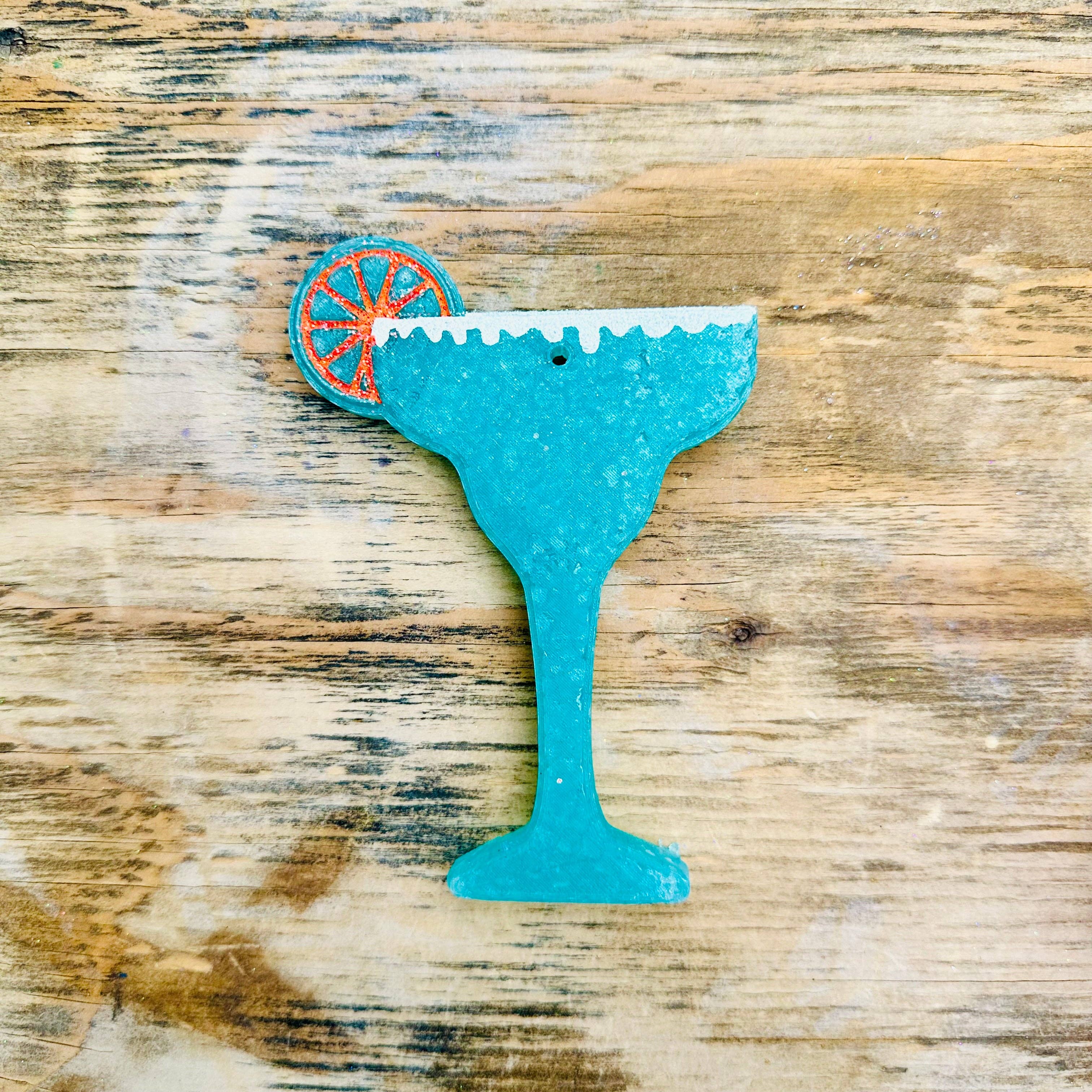 Southern Creek Wholesale - Wholesale Car Freshener - Women's - Summer Margarita Glass Car Freshie0
