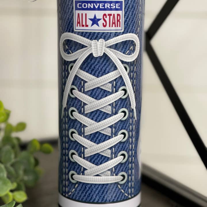 CMD Wholesale - Venta al por mayor Vaso termo - Vaso Skinny Denim Blue Converse 20oz