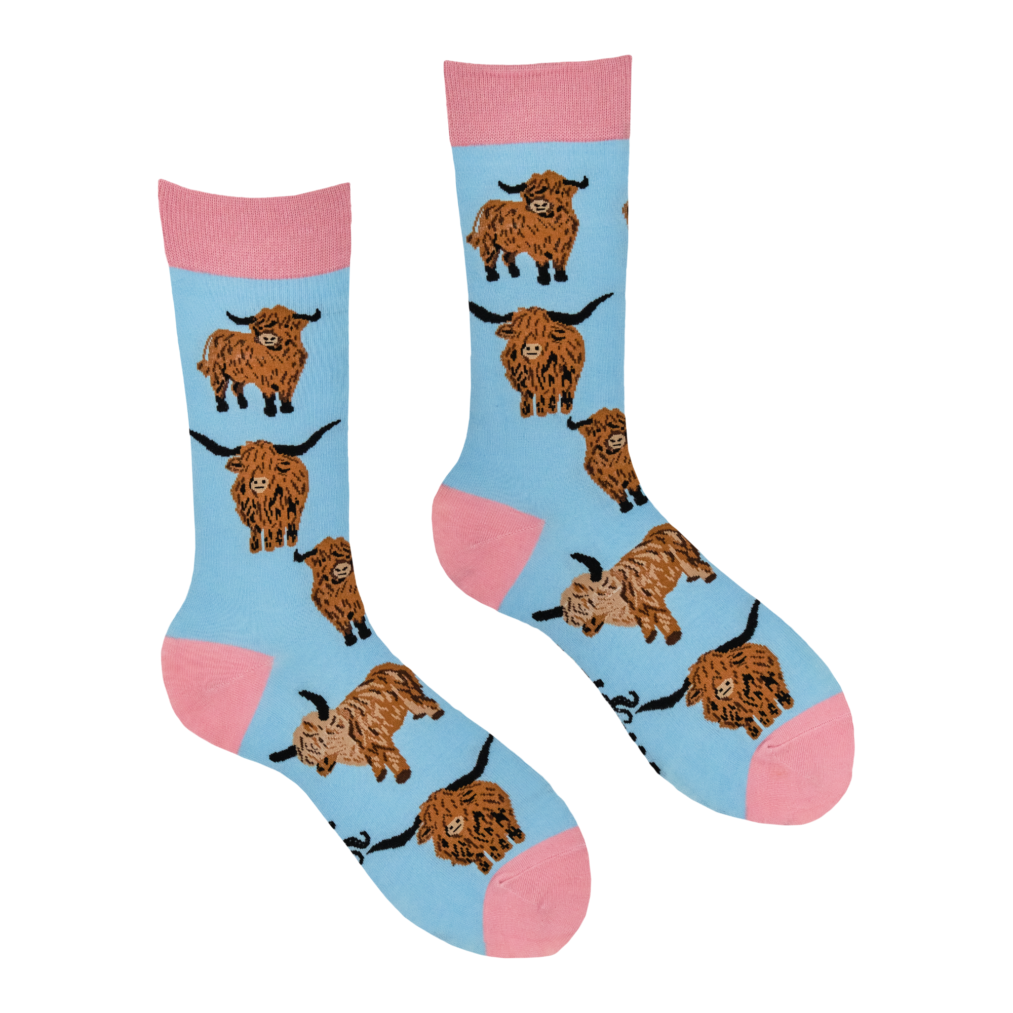 Socktopus - Wholesale Sokken - Uniseks - Highland Cow Socks - Och Aye the Moo!16