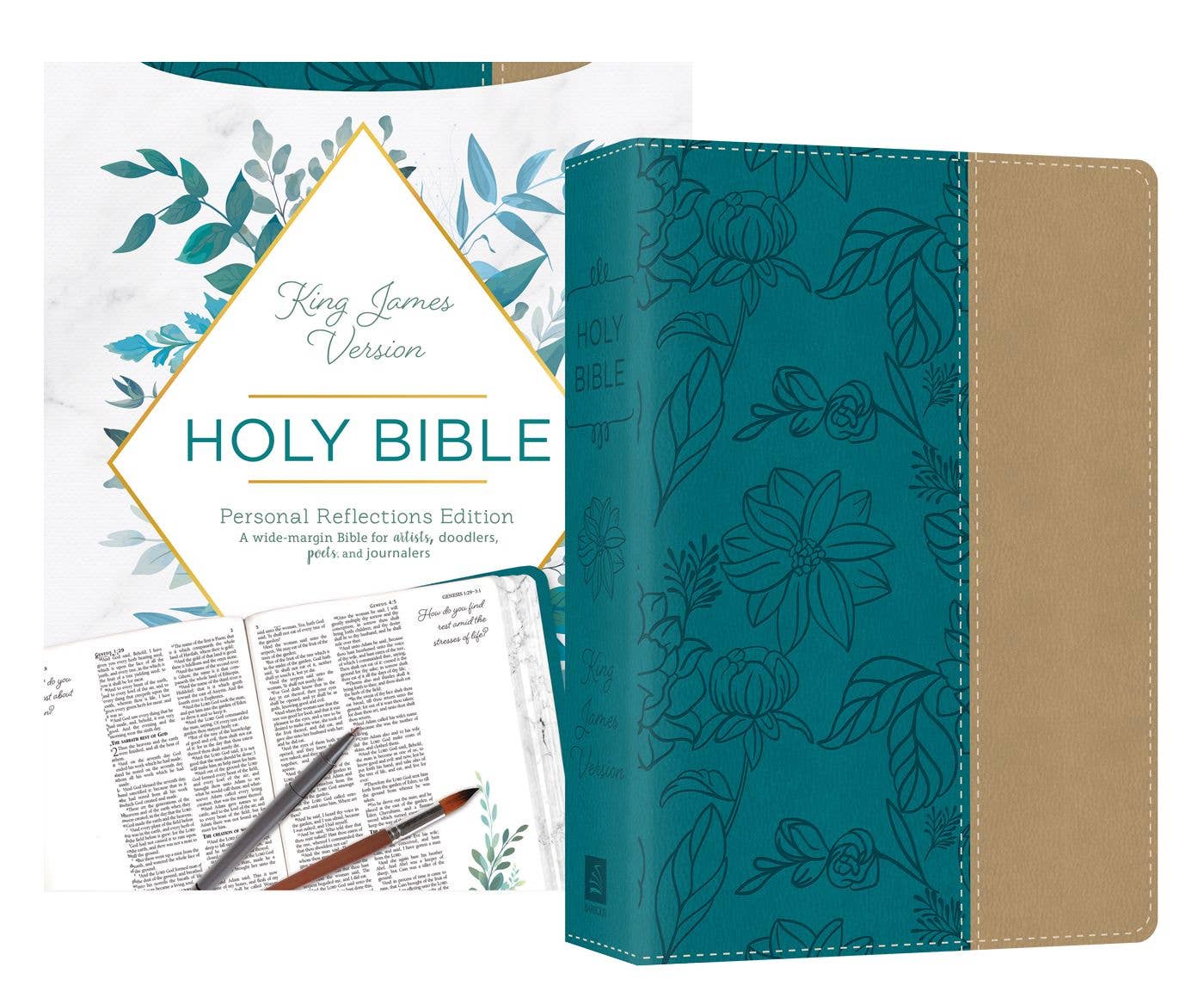 Barbour Publishing, Inc. - Wholesale Religion - Personal Reflections Kjv Bible With Prompts1