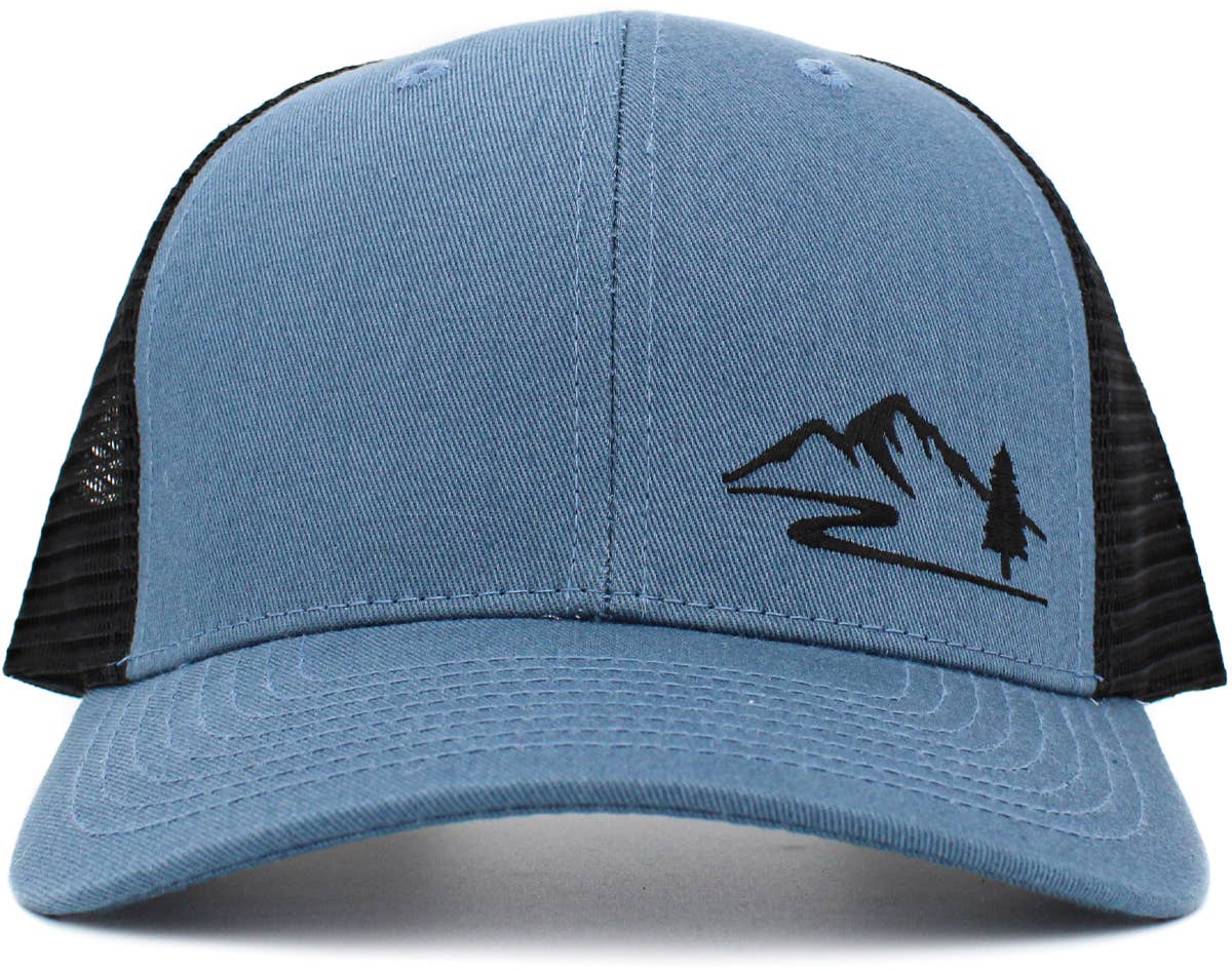 KBETHOS - Venta al por mayor Gorra trucker - Unisex - Gorra de malla Wild Mountain1